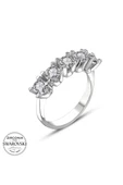 Orijinal Swarovski Pırlanta Modeli Beştaş 925 Gümüş Yüzük thumbnail 2