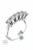 Orijinal Swarovski Pırlanta Modeli Beştaş 925 Gümüş Yüzük thumbnail 2