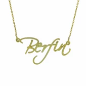 Yeni Stil Trend İsim 925 Gümüş İsimli Kolye thumbnail 2