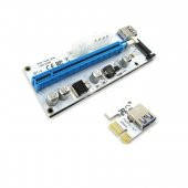 S-LINK SL-EX10 PCI-E 1X= 16X SATA 6PIN RISER KART - 2