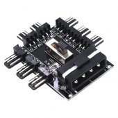 PrimeX PX-4336 3 Pin Girişli 8 Port Fan Çoklayıcı Kart - 2