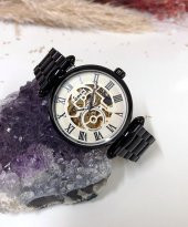 T-GOER Otomatik Çelik Metal Erkek Kol Saati TG G1720-BBW - 4