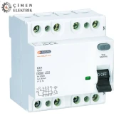 Günsan 4x25A 30Ma Kaçak Akım Rolesi KA3-4-25/30 - 1