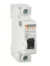 Günsan 1x10A C Serisi 6Ka Otomatik Sigorta OS3C160-1C10 - 1