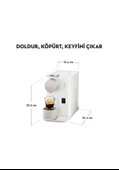 Nespresso F121 Lattissima One White Kahve Makinesi thumbnail 6