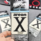 Areon X Model Lastikli Ayna Kokusu 3'lü Set Beyaz Summer Dream - 1