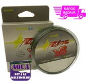 Powerex Pulse 8 Örgü 150 m. Dark Green 0.30 mm 20.4 kg Çekerli  İp Misina - 1
