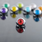 NARUTO Uchiha Itachi Akatsuki Yüzük - 2