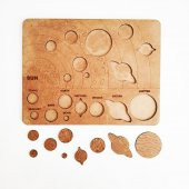 Boya Setli, 3D Ahşap Boyama Maketi GEZEGENLER Etkinlik Oyunu thumbnail 1