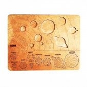 Boya Setli, 3D Ahşap Boyama Maketi GEZEGENLER Etkinlik Oyunu thumbnail 3