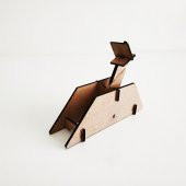 Boya Setli, 3D Ahşap Boyama Maketi MANCINIK Maket Etkinlik Oyunu - 1