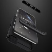 KNY Samsung Galaxy A12 Kılıf 3 Parça 360 Zore Ays Kapak Kırmızı - 3