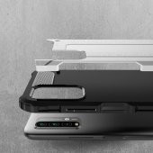 KNY Xiaomi Redmi Note 9 4G Kılıf Çift Katmanlı Armour Case Mavi - 4