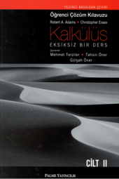 Kalkülüs 2.cilt Öğrenci Çözüm Klavuzu - Palme - 1