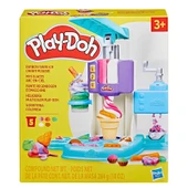 Hasbro Play-Doh Gökkuşağı Girdaplı Dondurma Oyun Seti G0028 - 6
