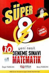 Nitelik 8.sınıf Yeni Nesil Süper Matematik 10 Deneme - 1