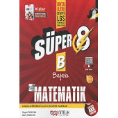 Süper 8. Sınıf Matematik B Başarı Orta - İleri Seviye LGS Yeni Nesil Soru Kitabı - 1