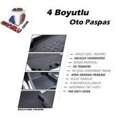 Mitsubishi L200 2005-2015 Refref 4D Havuzlu Kauçuk Paspas - 3