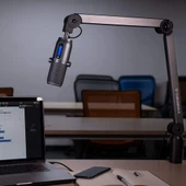 Thronmax M2G MDRILL ONE Gri USB 48Khz 16bit HD Kayıt 3,5mm ses Kontrol Led Type-C Mikrofon - 5