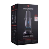 Thronmax M2G MDRILL ONE Gri USB 48Khz 16bit HD Kayıt 3,5mm ses Kontrol Led Type-C Mikrofon - 4