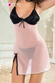 Miorre Yırtmaçlı Gecelik Takımı thumbnail 2