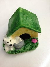 Klübe ve Köpek Minyatür Obje - 7