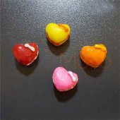 Teraryum İçin Kırmızı Kalp Pasta - 8