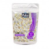 Pufai Sigara Filtresi Normal Boy 8Mm Uyumlu Ağızlık 150 Adet 1 Paket - 1