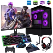 i5 13400F 32GB DDR4 1TB M2 12GB RTX3060 24" Monitörlü Oyun Bilgisayarı (Gaming SET) thumbnail 1