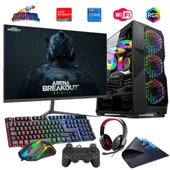 i5 13400F 32GB DDR4 1TB M2 8GB RX580 24" Monitörlü Oyun Bilgisayarı (Gaming SET) thumbnail 1