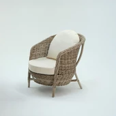 Conjunto Rattan Dedikodu Balkon Bahçe Takımı 2+1 Rehome thumbnail 6