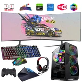 i5 14400F 32GB DDR4 1TB M2 6GB RTX3050 Çift 24" Monitörlü Oyun Bilgisayarı (Gaming SET) thumbnail 1