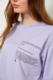 Lila T-Shirt Eşofman Altı Takım - 3