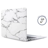 Macbook Pro Kılıf 13inç M1-M2, Mermer (Type-c'li Model)A2338 A2289 A2251 A1706-08 A1989 A2159 ile Uyumlu - 9