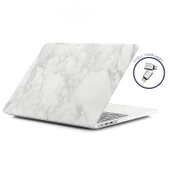 Macbook Pro Kılıf 13inç M1-M2, Mermer (Type-c'li Model)A2338 A2289 A2251 A1706-08 A1989 A2159 ile Uyumlu - 8