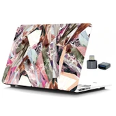 MacBook Pro 13 inç Kılıf A2338 M1 M2 Uyumlu Mermer Desenli TPU Sert Kapak thumbnail 1