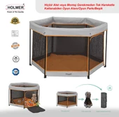 HOLMER Kids Eurostyle Oyun Alanı / Park Yatak / Oyun Parkı thumbnail 1