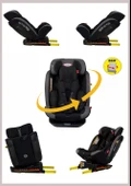 HOLMER Kids Maxi Protect Aero 3d ( 360 Derece Dönebilir) 0-36kg Isofix Oto Koltuğu - 6
