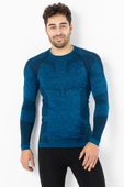 MioFit Erkek Active Sportive Uzun Kollu Dikişsiz Spor Tişört - 4
