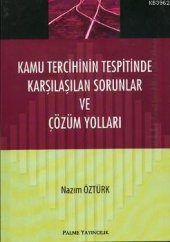 Kamu Tercihinin Tespitinde Karşılaşılan Sorunlar - 1