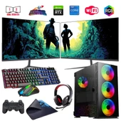 i7 14700F 16GB DDR4 512GB m2 12GB RTX3060 Çift 24" Monitörlü Oyun Bilgisayarı (Gaming SET) thumbnail 1