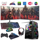 i5 13400F 32GB DDR4 1TB M2 6GB RTX3050 Çift 24" Monitörlü Oyun Bilgisayarı (Gaming SET) thumbnail 1