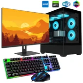 i7 13700F 16GB DDR4 512GB m2 12GB RTX3060 24" Monitörlü Oyun Bilgisayarı thumbnail 1