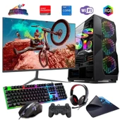 i5 12400F 32GB DDR4 1TB M2 8GB RX580 24" Monitörlü Oyun Bilgisayarı (Gaming SET) thumbnail 1