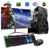 i5 12400F 16GB DDR4 512GB m2 6GB RTX3050 27" 165HzMonitörlü Oyun Bilgisayarı thumbnail 1