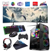 İ7 12700F 16GB DDR4 512GB m2 8GB RX580 Çift 24" Monitörlü Oyun Bilgisayarı (Gaming SET) thumbnail 1