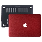 MacBook Kılıfı MacBook Pro m1-m2 13inç ile uyumlu Simli Taşlı Kılıf G1505 (Type-c'li Model 2016/2022 yılı) - 3