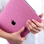 MacBook Kılıfı MacBook Pro m1-m2 13inç ile uyumlu Simli Taşlı Kılıf G1505 (Type-c'li Model 2016/2022 yılı) - 5