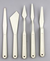 SAMUR SPATULA SETI  PLASTIK 5 LI - 1