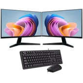 i3 13100 16GB 480GB SSD Çift 24" Monitörlü Ofis Bilgisayarı (Business) - 3